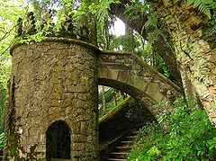photo "Quinta da Regaleira 07 - Tower of the tennis court"