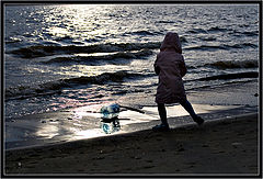 photo "Girl and sea"