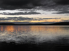 photo "Sunset on Kutujarvi lake"