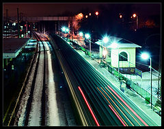 фото "Последняя электричка"