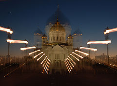 фото "прогулка повечерней москве"