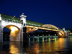 фото "Золотой мост ночи"