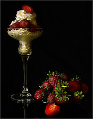 photo "Strawberries with cream"