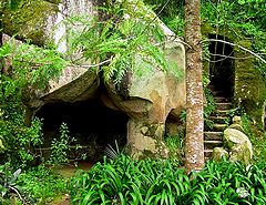 photo "Quinta da Regaleira - 20: The Hidden Cave and Stairs"
