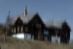 photo "The Ural reflection. Photo a water color of natural execution"