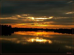 photo "Sunset over Amur river"