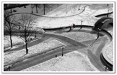 photo "Let's clean the Mirbius tape from snow!"