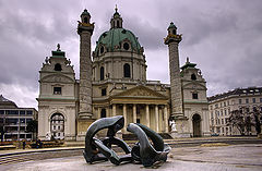 photo "Vienna, Church of St Charles."