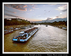 photo "Paris. Twilight at Sena"