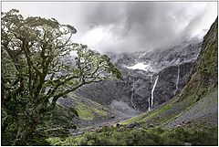 фото "Вид возле Homer Tunnel NZ."