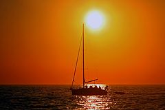 photo "Sunet at the sea"