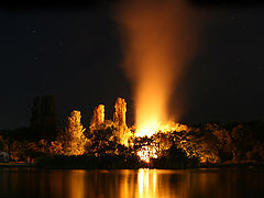 photo "Fire on the island"