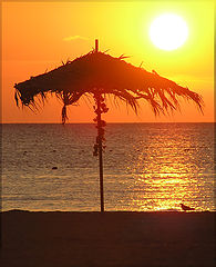 photo "Sunset of beautiful day at the Black Sea"