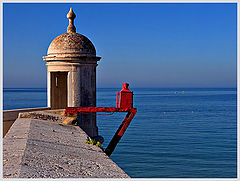 photo "early morning blues (and some red)"