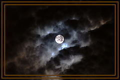 фото "cloudy moon"