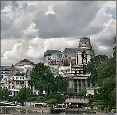 photo "The clouds over Tower Hill .."