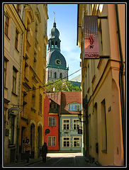 photo "Old Riga's street"