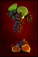 photo "Figs, grapes and Lime"
