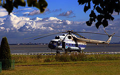photo "Landscape with helicopter (3)"