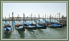 фото "Стоянка венецианских карет"