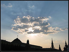 фото "Солнце над Москвой"