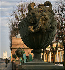 фото "Каменные лица Петербурга"