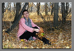 photo "On the carpet of yellow leaves ..."