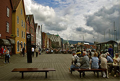 photo "Bergen-town tourists"