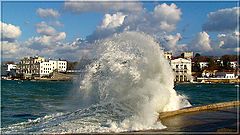 photo "The fallen cloud"