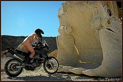 photo "very strong biker"