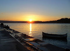 фото "The quay at sunset"