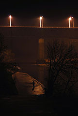 photo "Alone in the river"