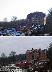 фото "До и после пожара"