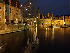photo "Night In Brugge"