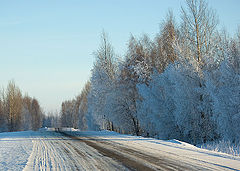 фото "Зимнее шоссе.."