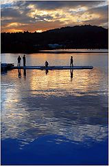 photo "Sunset & water"