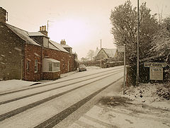 photo "Snow, St. Boswells"