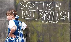 photo "SCOTTISH NOT BRITISH"