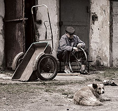 photo "About time, devotion and wheel…"