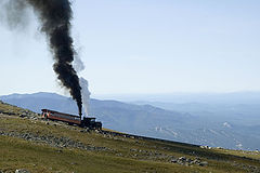 photo "Long Trudge up the Washington Mountain"