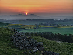 photo "Scottish Borders Sunset"