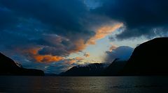 photo "Sunset above lake Hornindal"