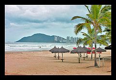 photo "Guaruj&#225; Beach"