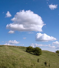 photo "Clouds over a hill"