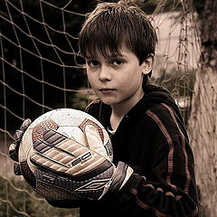photo "The goalkeeper"