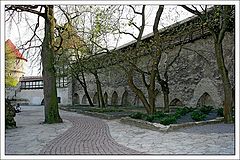 photo "Spring In Old Tallinn. Danish King's Yard ."