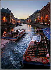 photo "White night on the Moika. St. Petersburg"