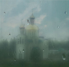 photo "Rain. Temple."