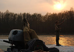 фото "вечерний клёв"