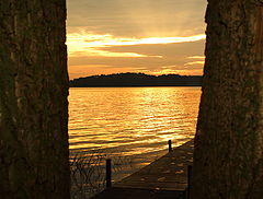 photo "Walking into the Sunset..."